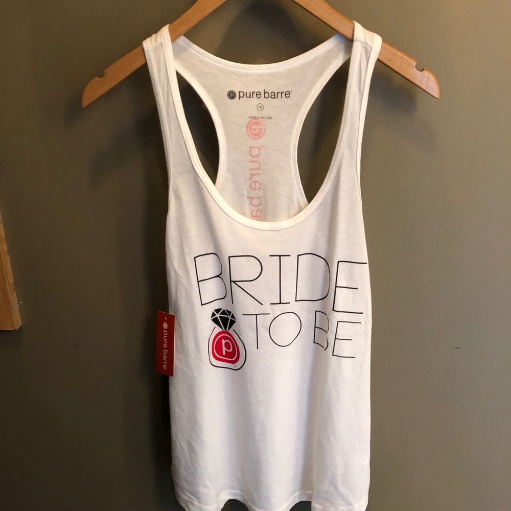 Pure Barre Bride to Be Tank